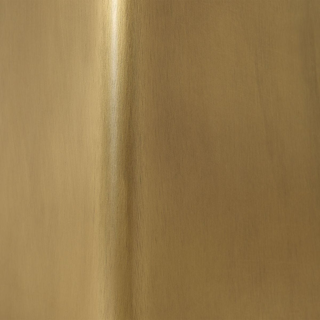 Equilateral Bistro Table - Arabescato & Brass