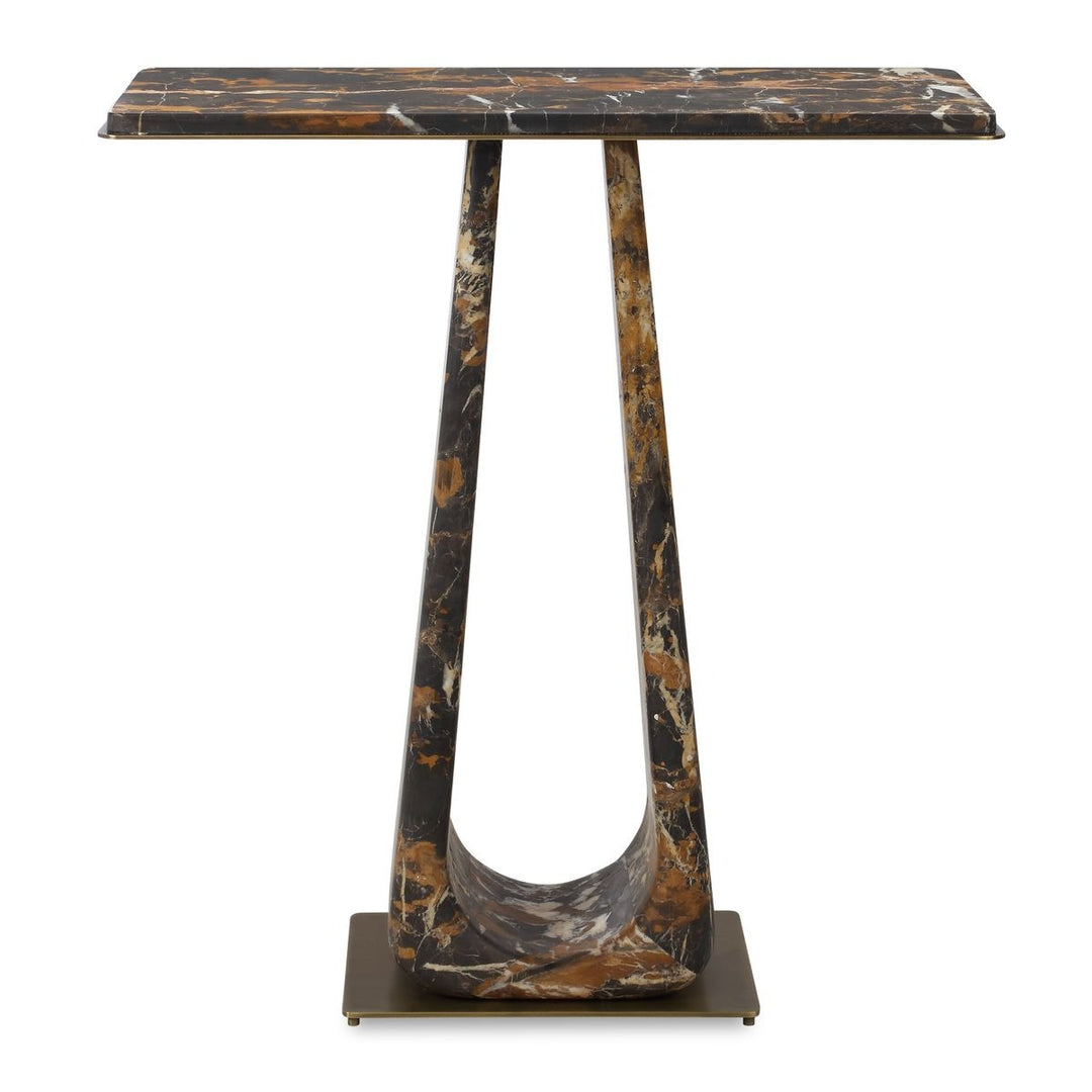 About Turn Console Table - Michelangelo Marble