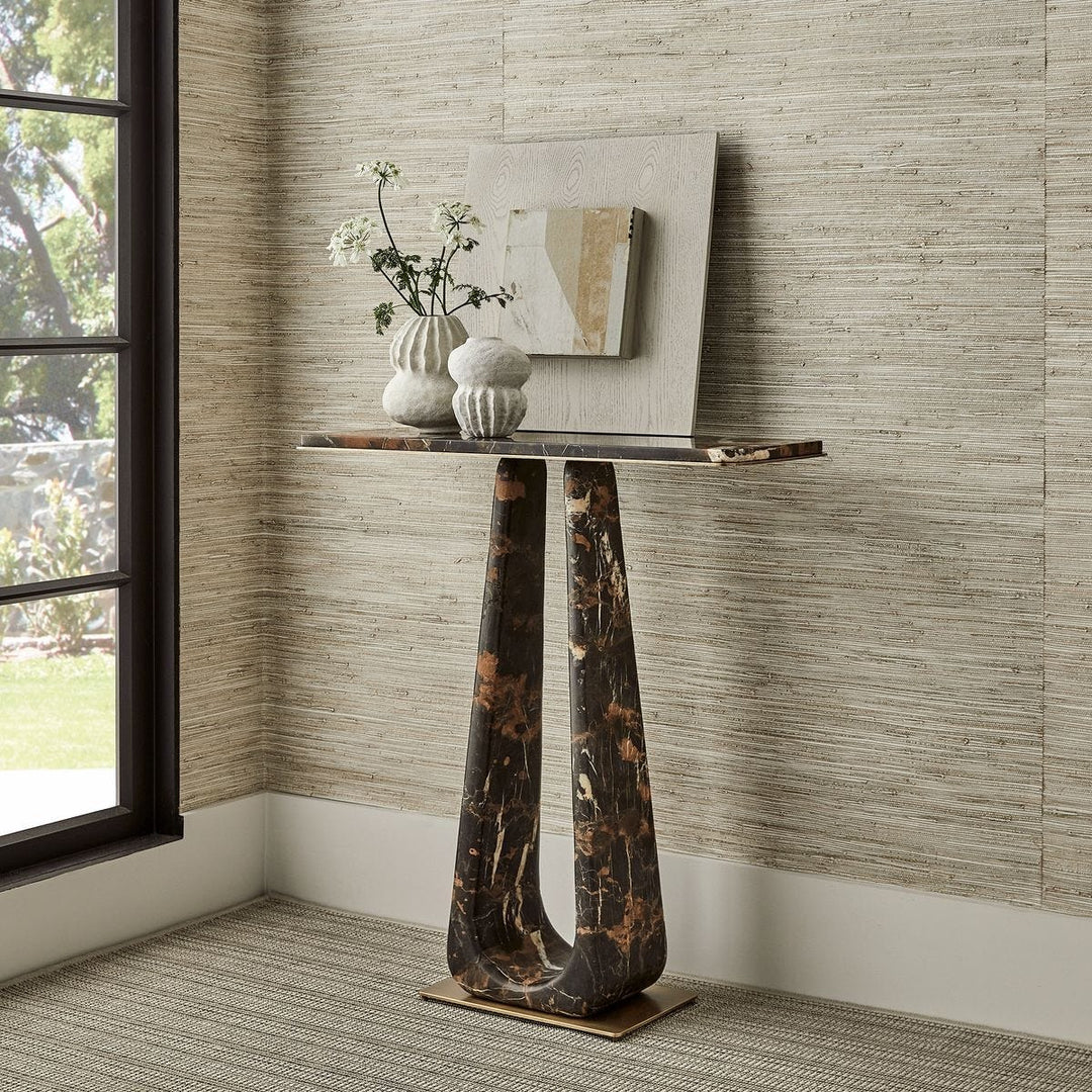 About Turn Console Table - Michelangelo Marble