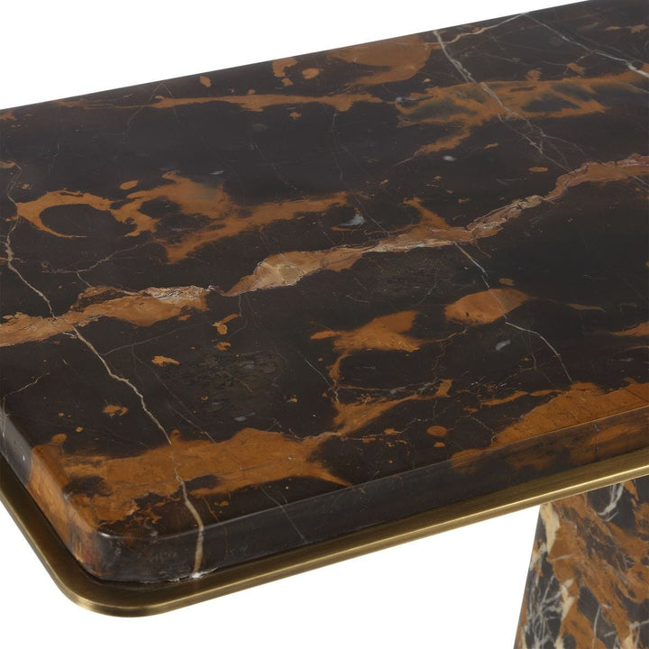 About Turn Console Table - Michelangelo Marble