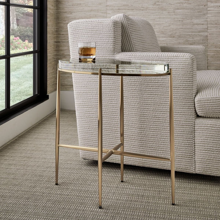 Crystal Clear Accent Table