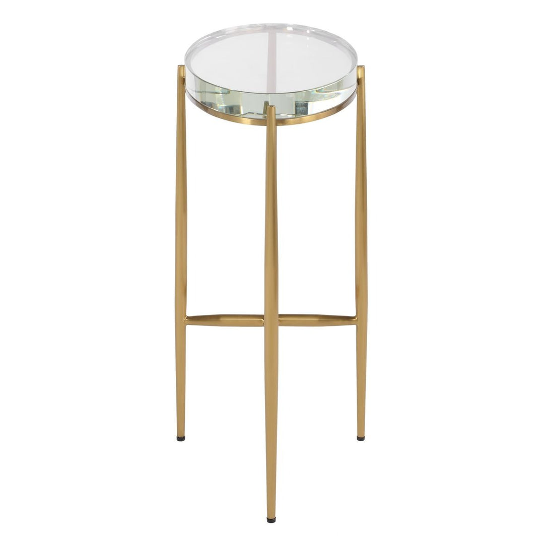 Crystal Clear Accent Table