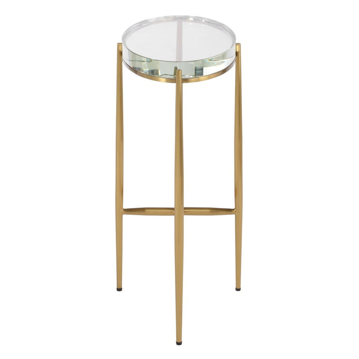 Crystal Clear Accent Table