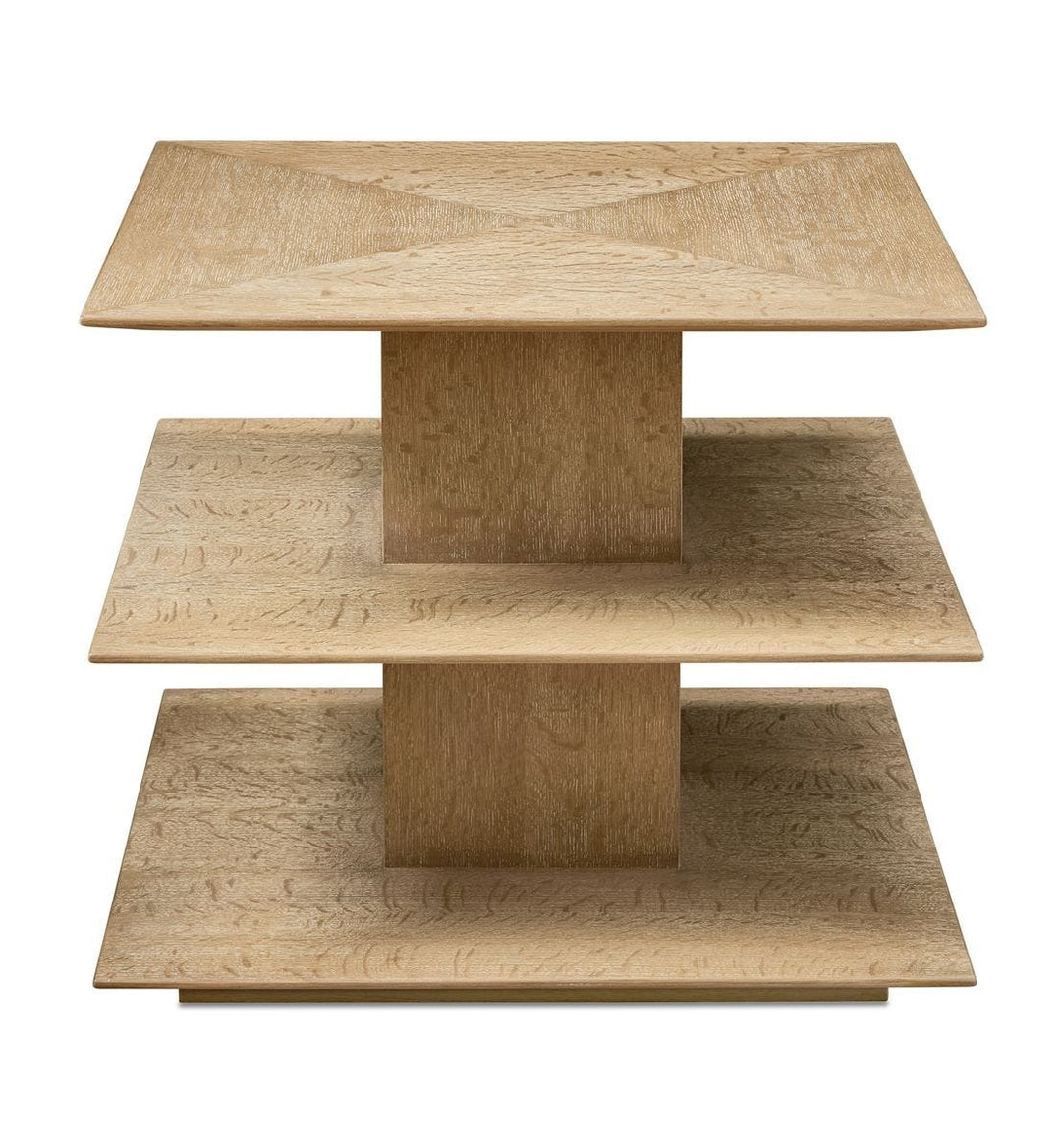 Stash It Side Table - Blonde