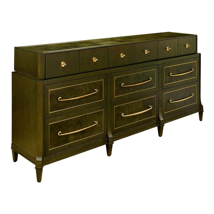 Green With Envy 9 Drawer Chest