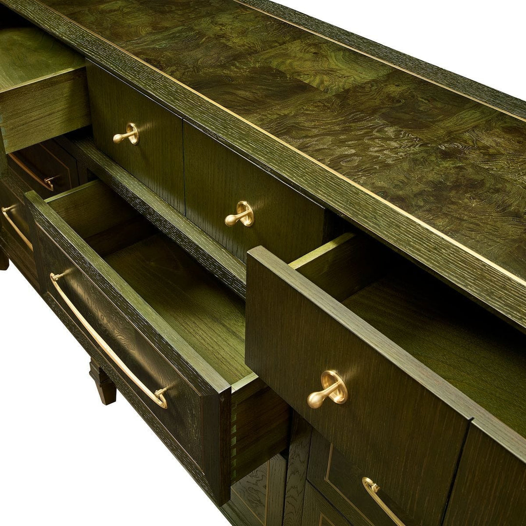 Green With Envy 9 Drawer Chest