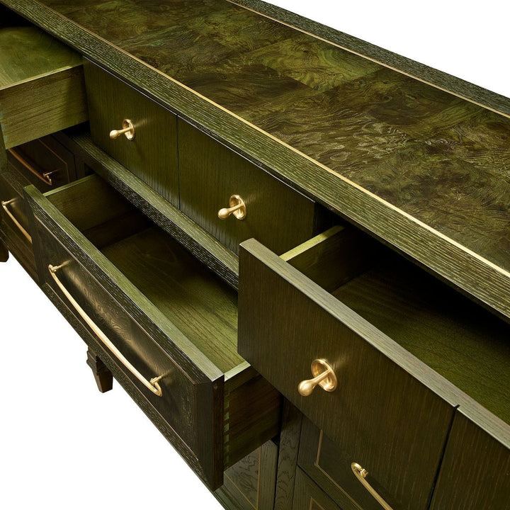Green With Envy 9 Drawer Chest