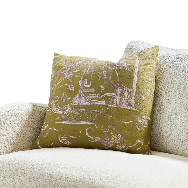 Vintage Folly Cushion - Olive
