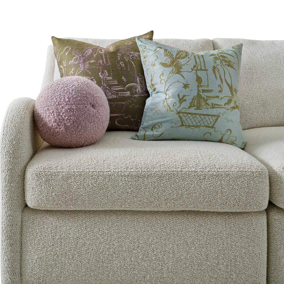Vintage Folly Cushion - Sky Blue