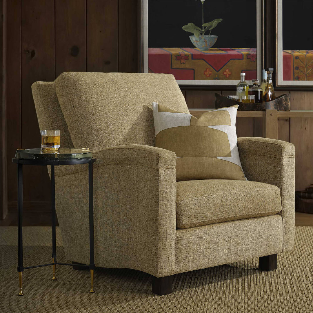 Stacked Caramel Cushion