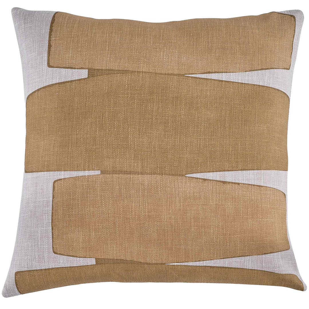 Stacked Caramel Cushion