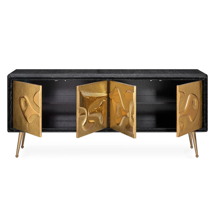 Reform Credenza - Brass & Black Design Maven 11