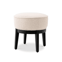 Eichholtz Jarrett Stool Bouclé Cream