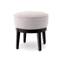 Eichholtz Jarrett Stool Bouclé Grey