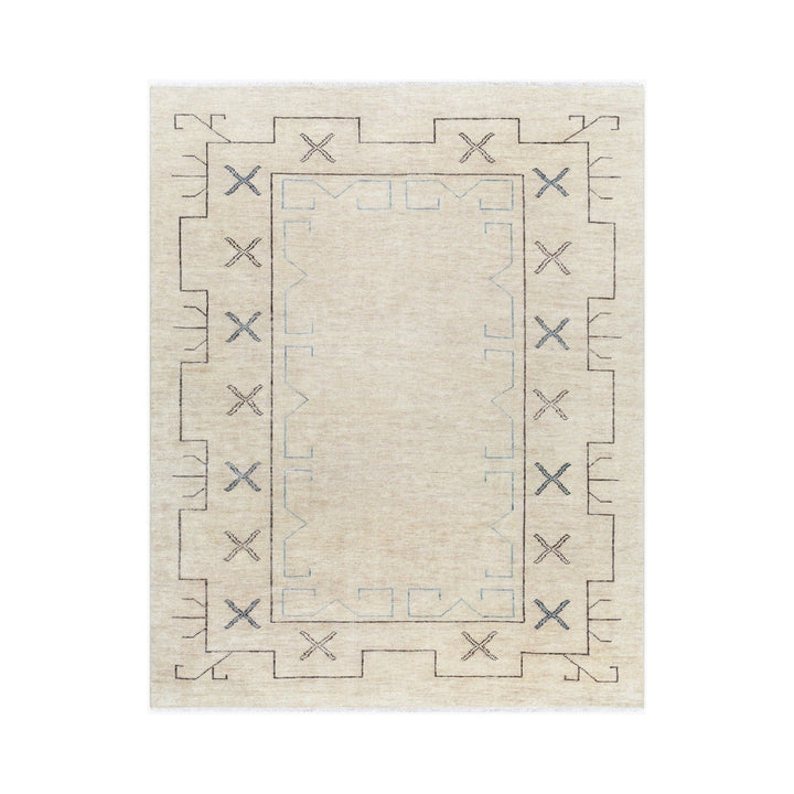 Riviera Hand Knotted Rug - Light Neutral Keiichi 1