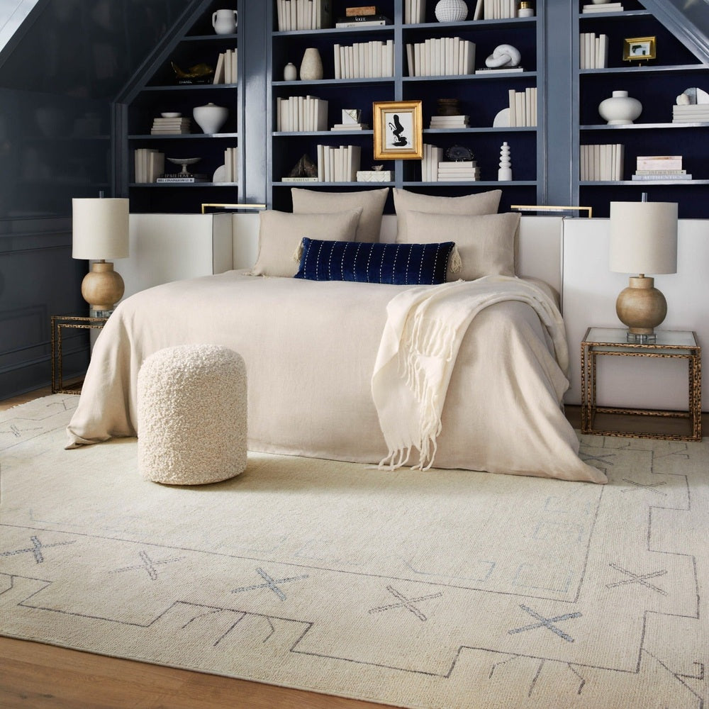 Riviera Hand Knotted Rug - Light Neutral Keiichi 2