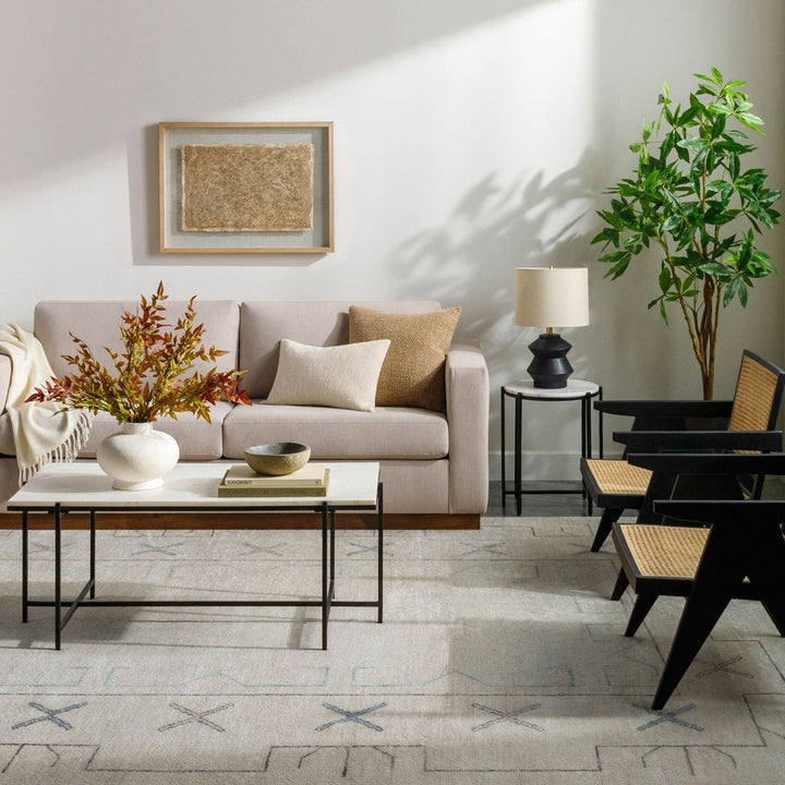 Riviera Hand Knotted Rug - Light Neutral Keiichi 4