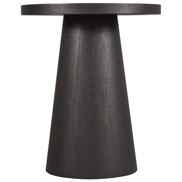 Tranquillity Round Side Table - Dark