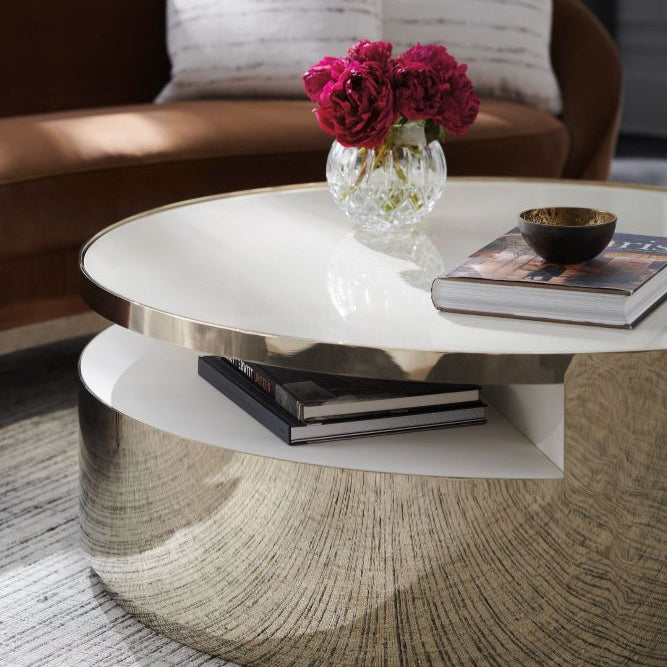 Turn Style Coffee Table Caracole 4