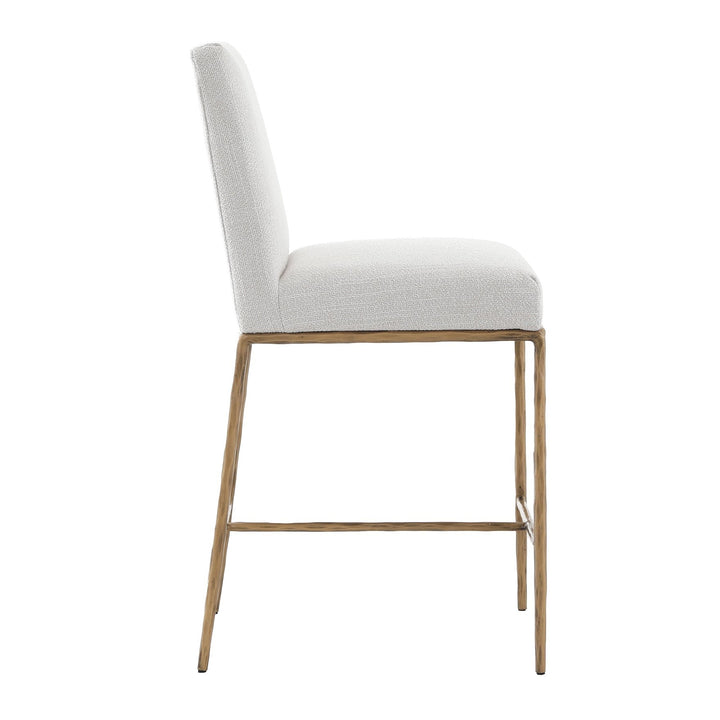 Sloane Counter Stool - Aged Brass Keiichi 4