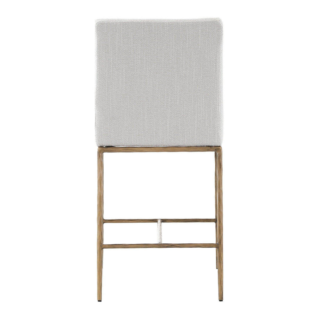 Sloane Counter Stool - Aged Brass Keiichi 5
