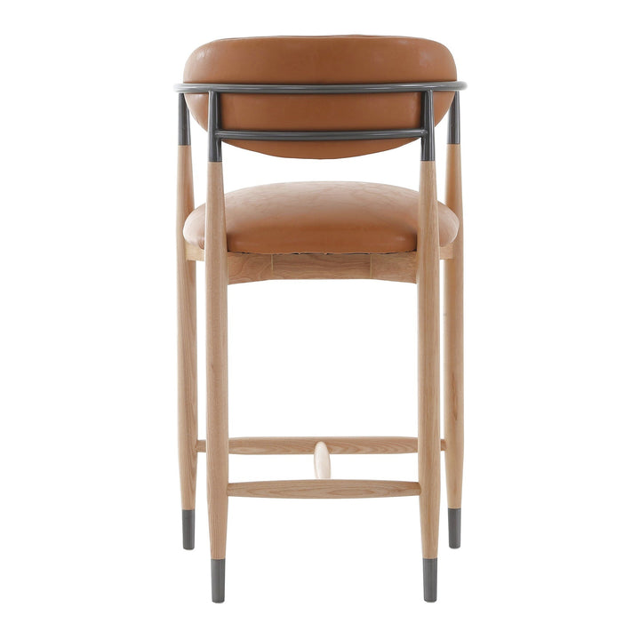 Soho Counter Stool - Natural & Bronze Keiichi 5
