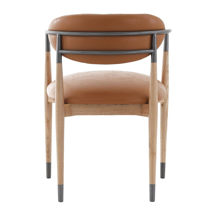 Soho Dining Chair - Natural & Bronze Keiichi 5