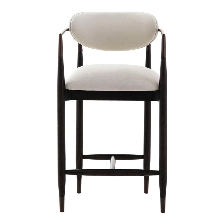 Soho Counter Stool - Walnut & Bronze Keiichi 1