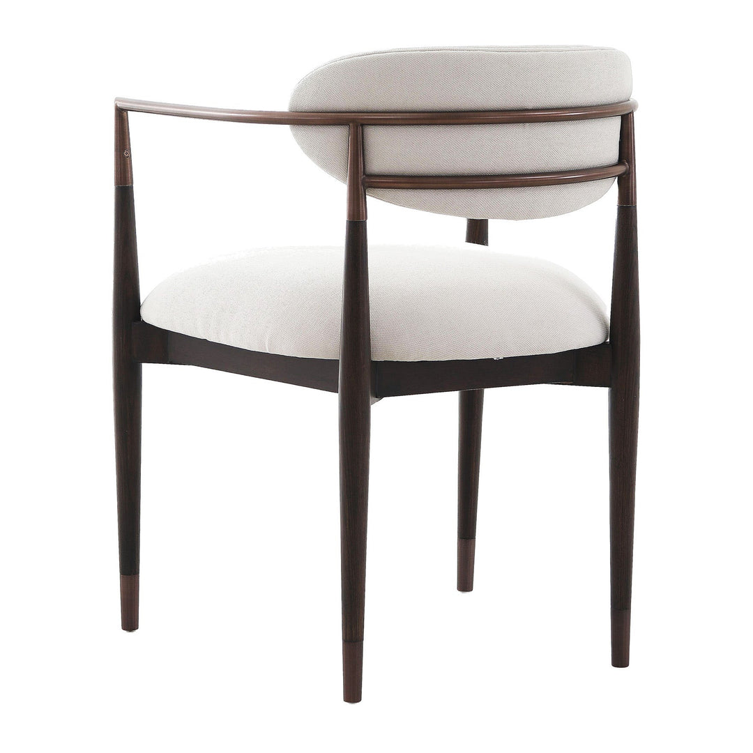 Soho Dining Chair - Walnut & Bronze Keiichi 4