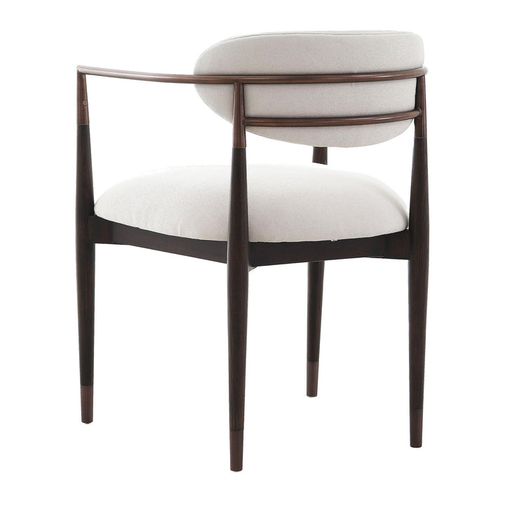 Soho Dining Chair - Walnut & Bronze Keiichi 4