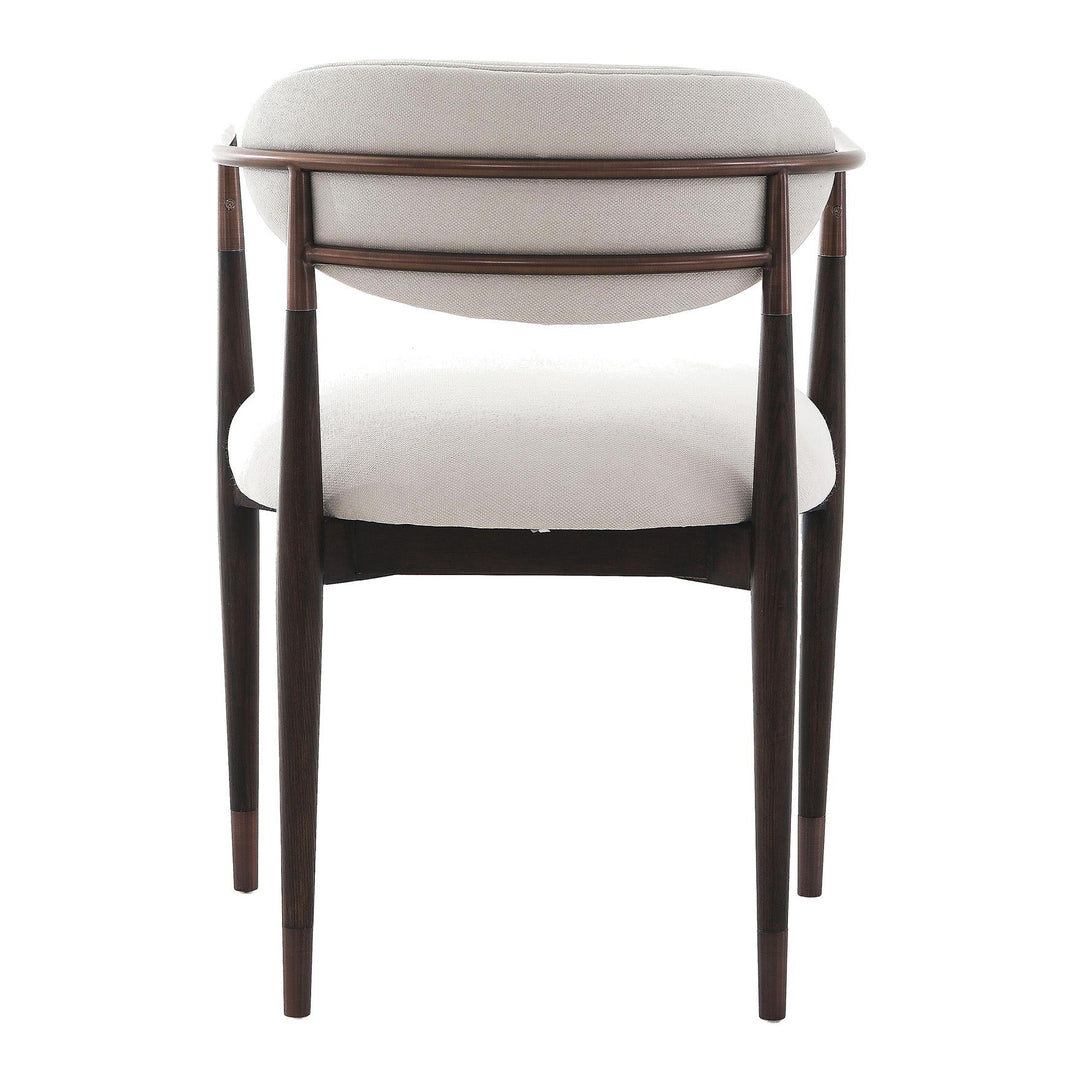Soho Dining Chair - Walnut & Bronze Keiichi 5