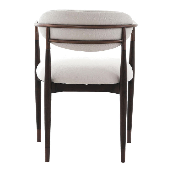 Soho Dining Chair - Walnut & Bronze Keiichi 5