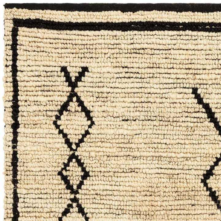 Souk Rug - Bleach & Black