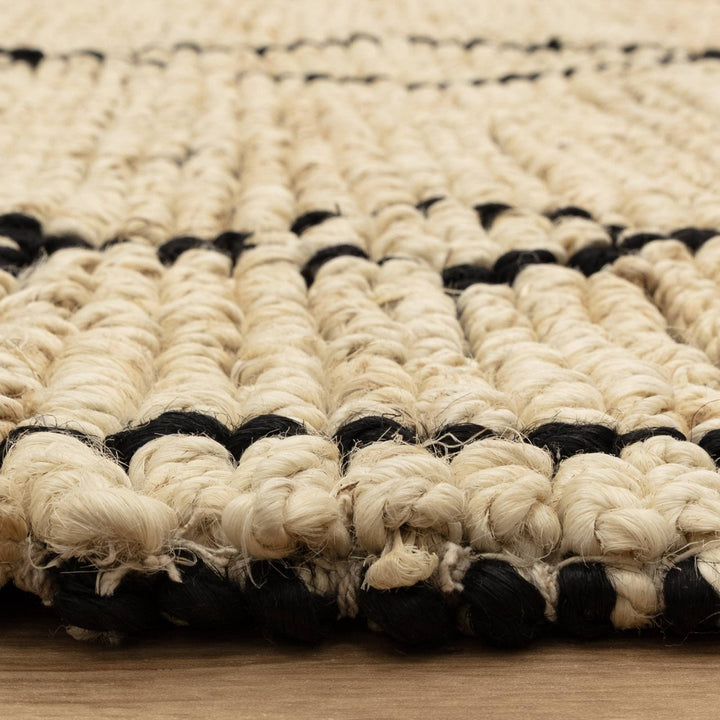 Souk Rug - Bleach & Black