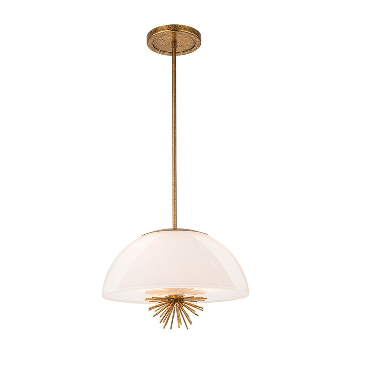 Staring Pendant Light - Distressed Gold