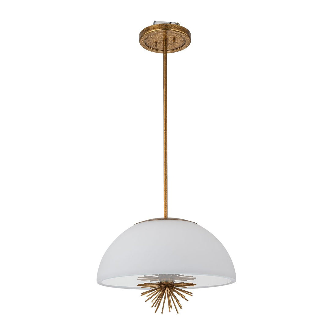 Staring Pendant Light - Distressed Gold