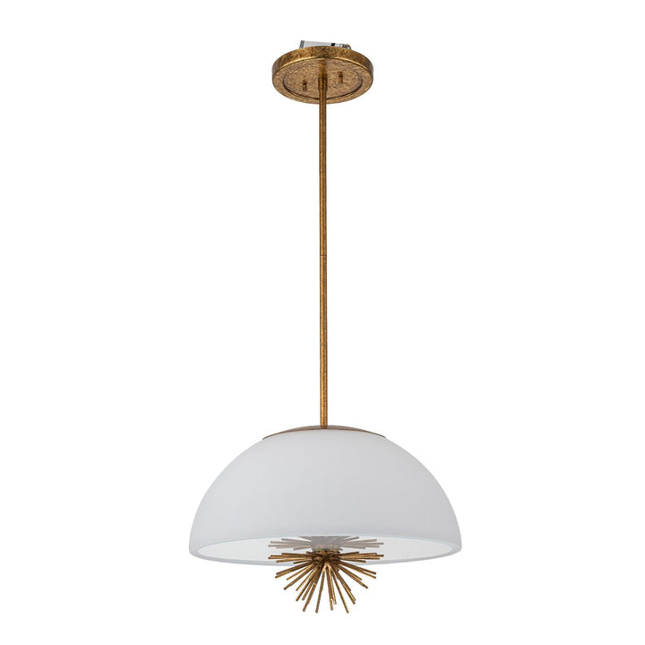 Staring Pendant Light - Distressed Gold