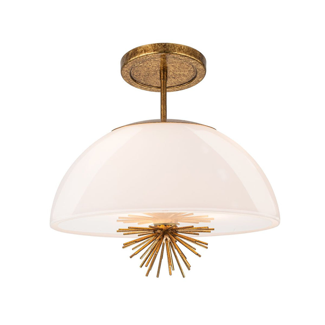 Staring Pendant Light - Distressed Gold
