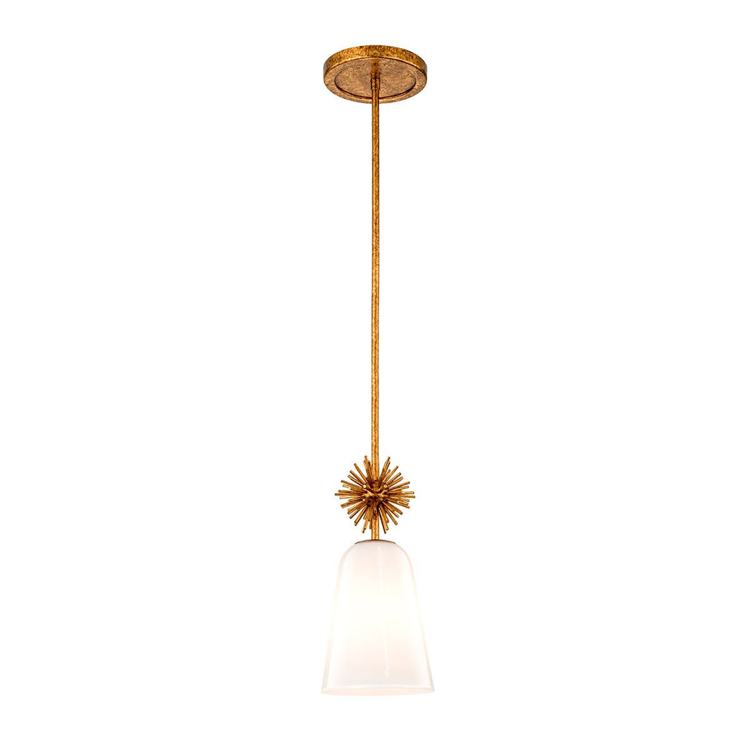 Staring Opal Pendant Light - Distressed Gold