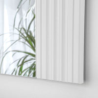 Olivia's Atlas Mantle Wall Mirror in White