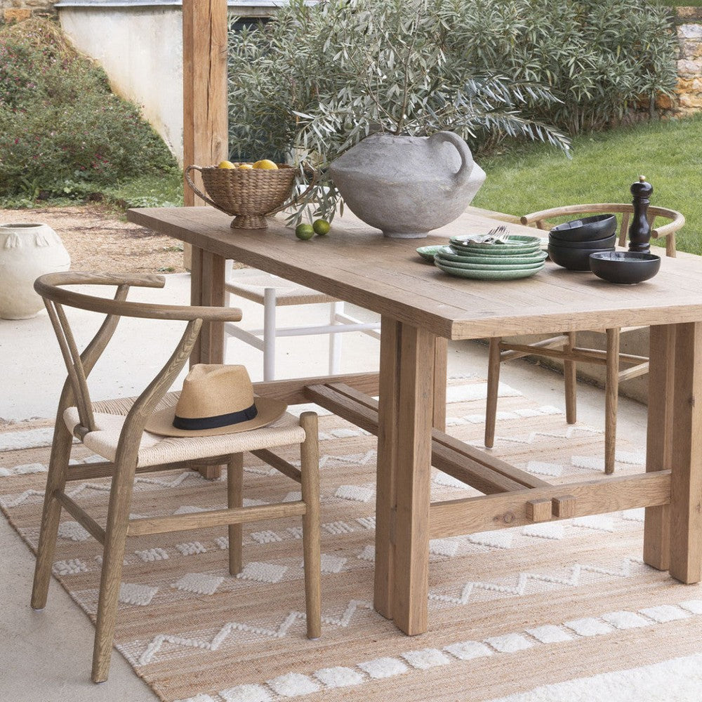 Marcelle Recycled Oak Dining Table