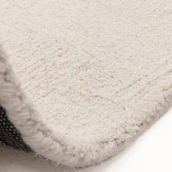 Theodore Hatch Rug - White & Sand