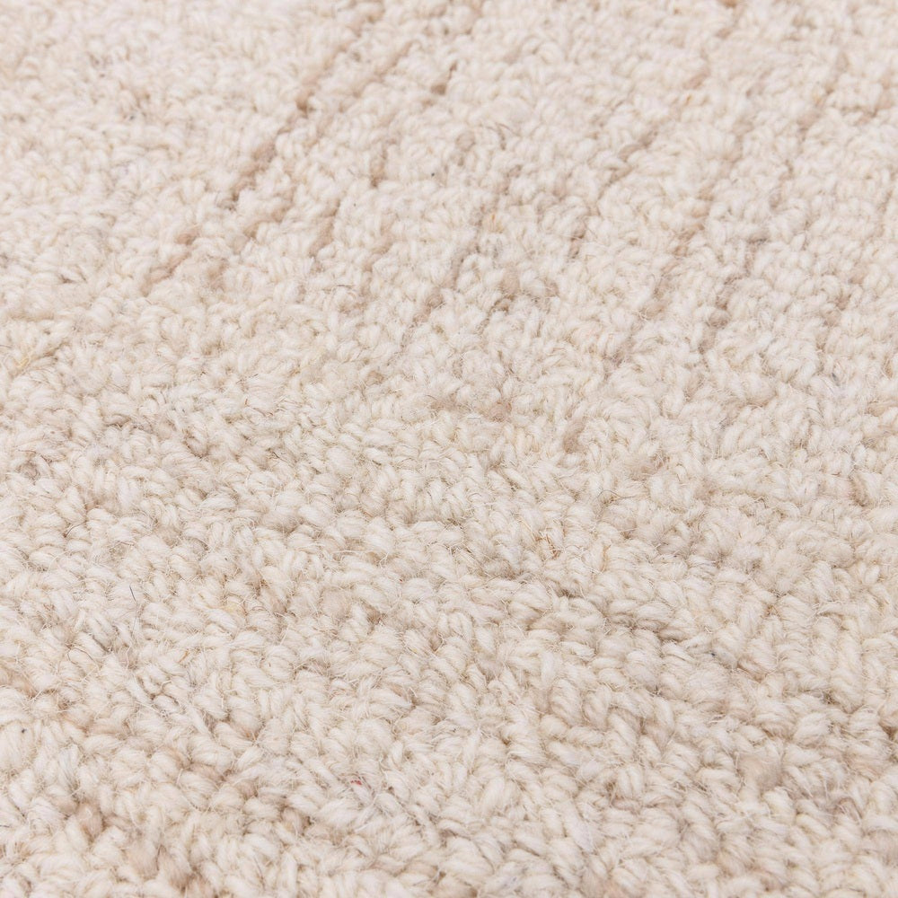 Theodore Hatch Rug - White & Sand