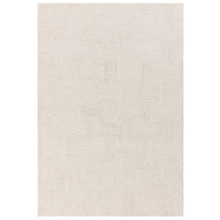 Theodore Hatch Rug - White & Sand
