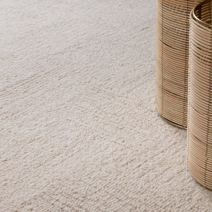 Theodore Hatch Rug - White & Sand