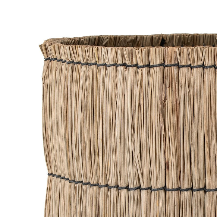 Elit Set of 2 Outdoor Mendong Grass Baskets - Natural Bloomingville 4