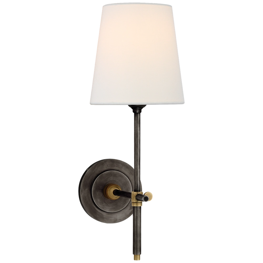 Bryant Sconce - Bronze & Hand Rubbed Antique Brass