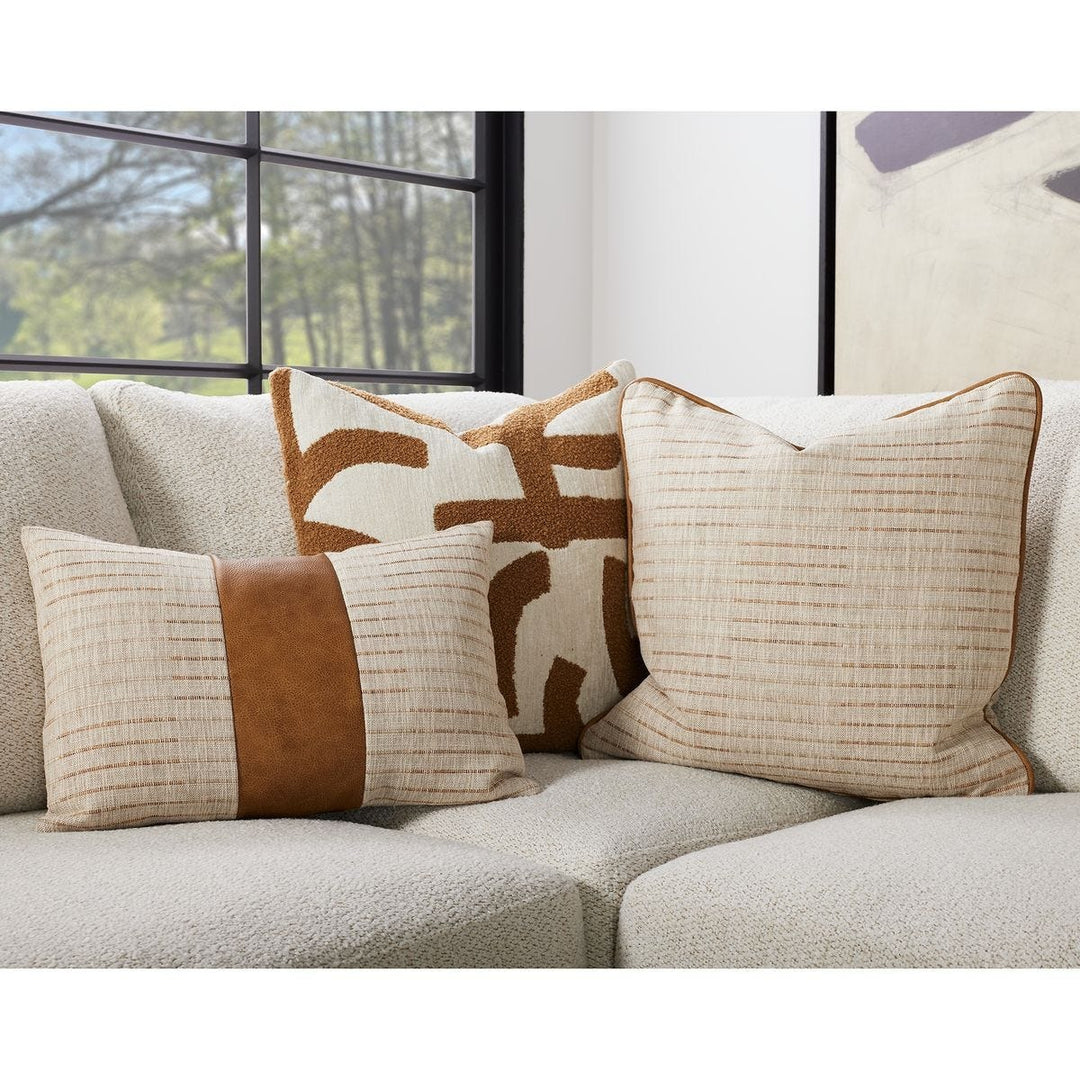 The Flip Side Cushion - Toffee