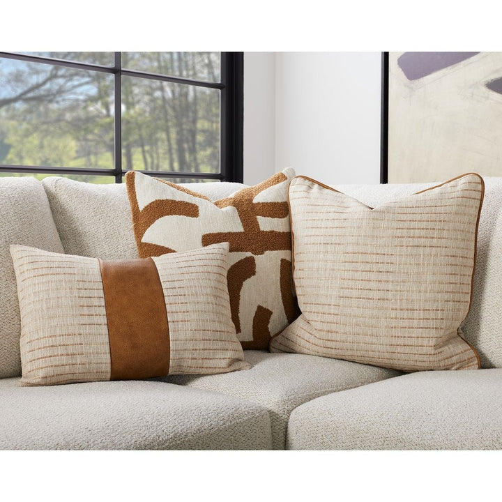 The Flip Side Cushion - Toffee