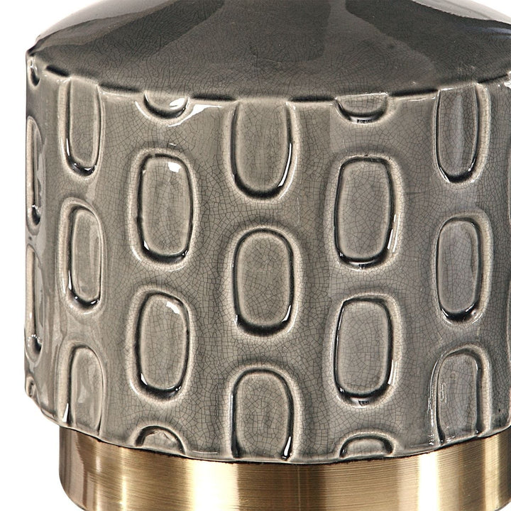 Darrin Grey Table Lamp